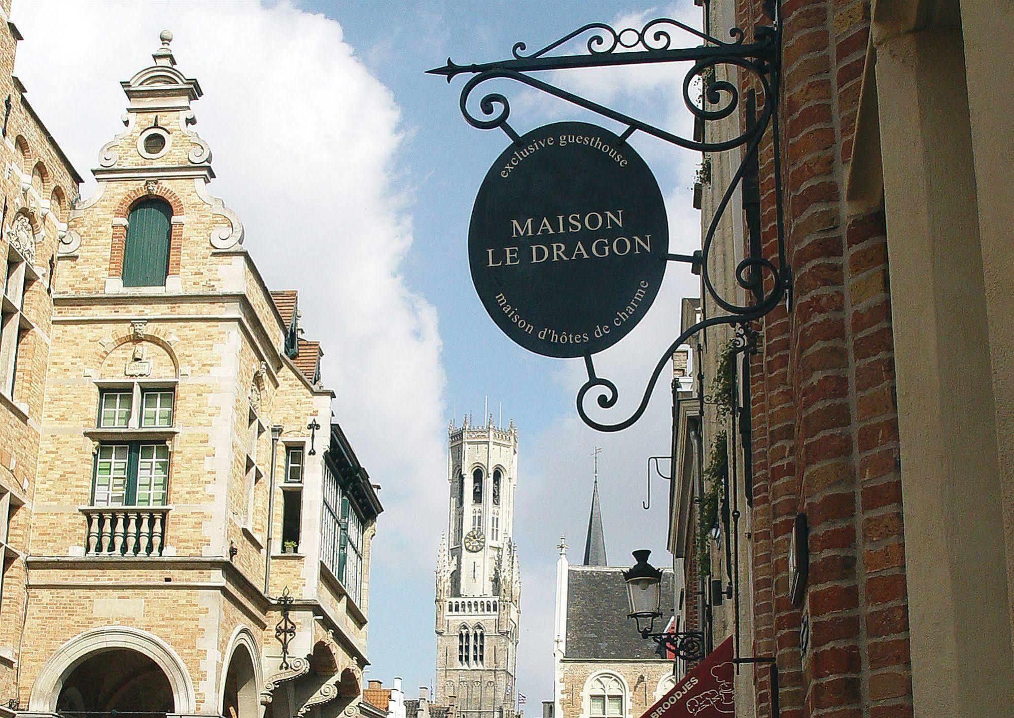 B&B Maison Le Dragon Brugge Kültér fotó